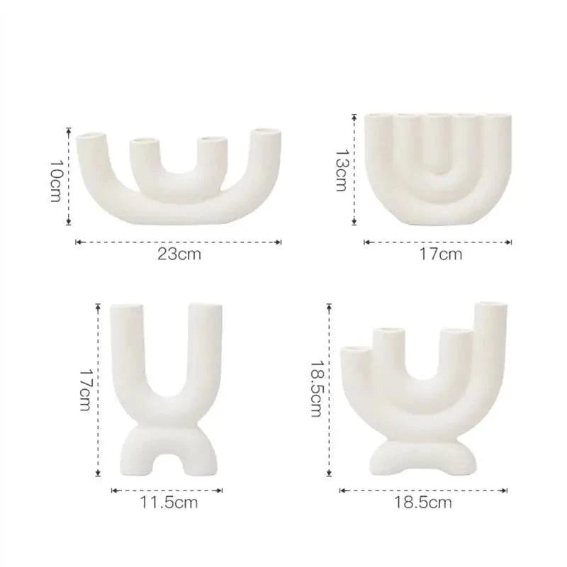 Ceramic Candlestick Holders - The Gift Shop