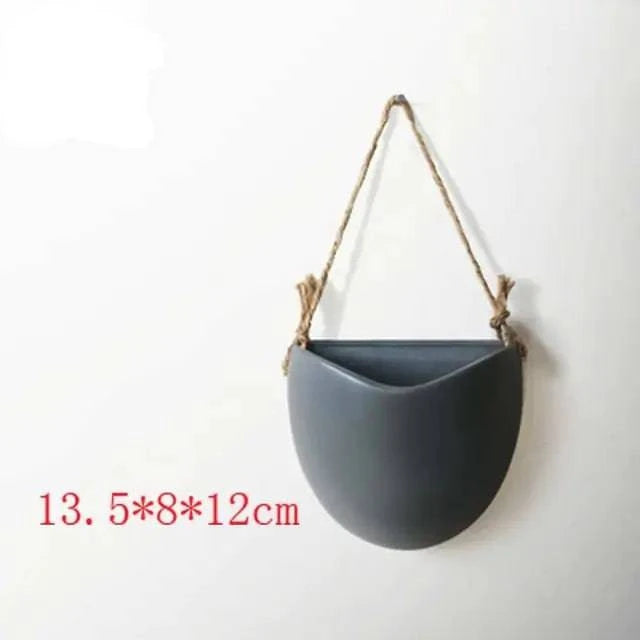 Handcrafted Ceramic Flowerpot - The Gift Shop