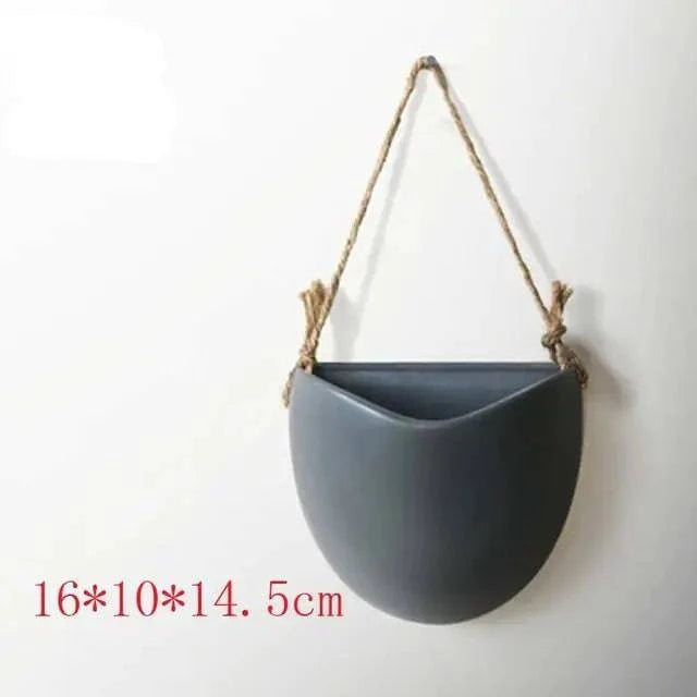 Handcrafted Ceramic Flowerpot - The Gift Shop