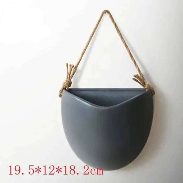 Handcrafted Ceramic Flowerpot - The Gift Shop