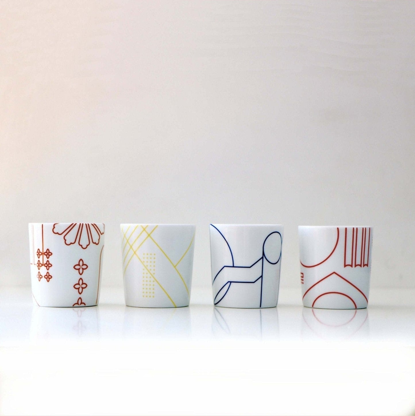 Parisian Porcelain Candle Set