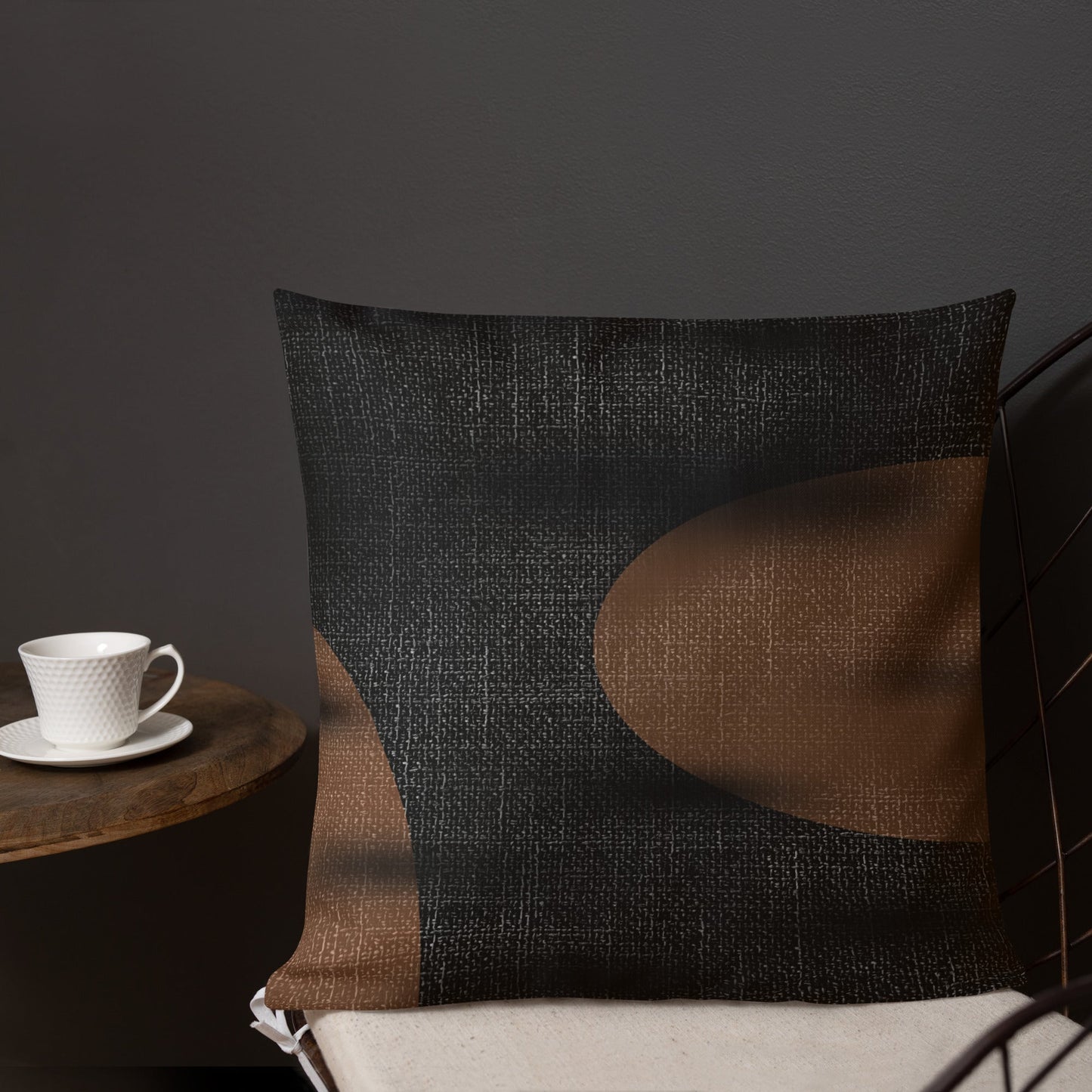 Premium Pillow covers Black and brown Design - Textiles & Pillows