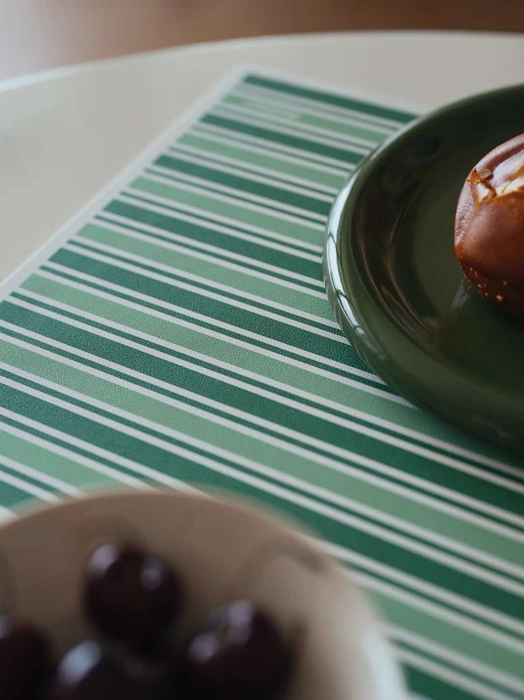 Ripple - Inspired Faux Leather Placemats – Set of 4 – Thoughtful Gift from The Gift Shop UAE