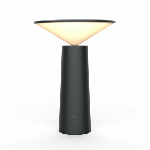 Scandinavian Minimalist Rechargeable LED Desk Lamp - Black - Lighting