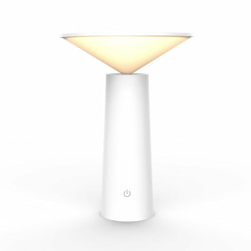 Scandinavian Minimalist Rechargeable LED Desk Lamp - White - Lighting