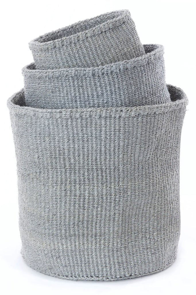 Set of 3 Handwoven Sisal Nesting Baskets – Thoughtful Gift from The Gift Shop UAE