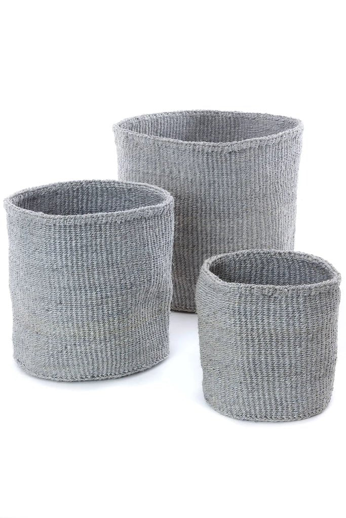Set of 3 Handwoven Sisal Nesting Baskets – Thoughtful Gift from The Gift Shop UAE