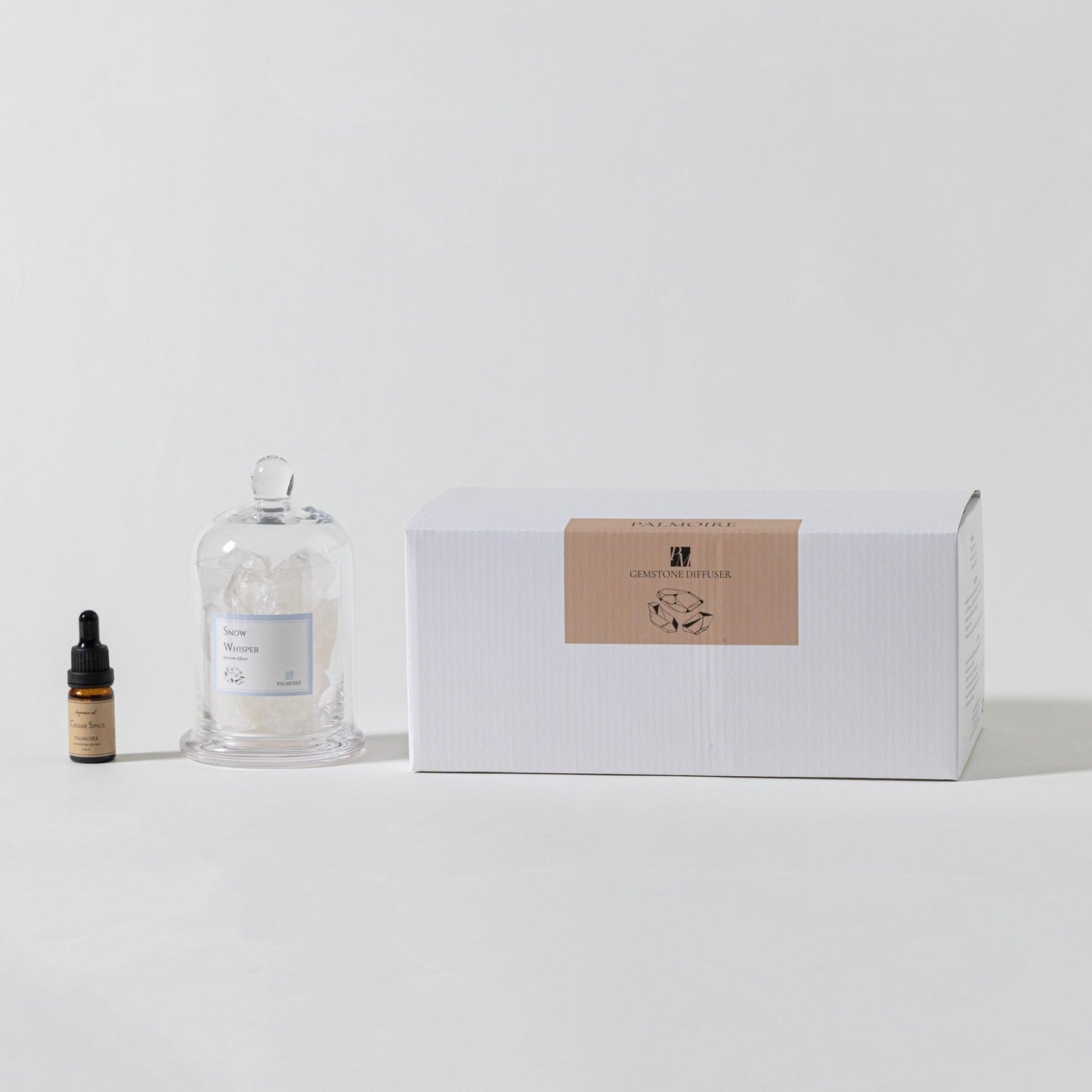Snow Whisper Gemstone Diffuser – Thoughtful Gift from The Gift Shop UAE