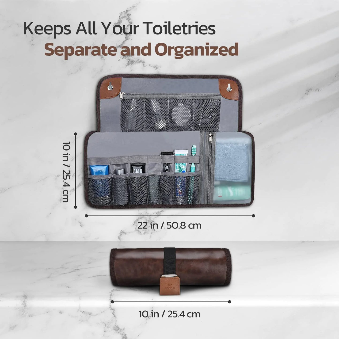 Men's Portable Reel Wash Bag Travel Buggy Bag - The Gift Shop