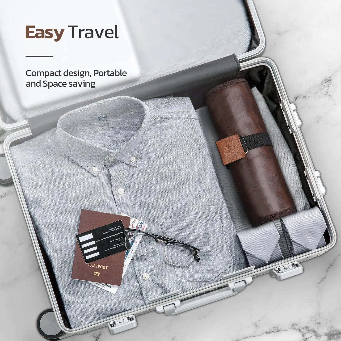 Men's Portable Reel Wash Bag Travel Buggy Bag - The Gift Shop