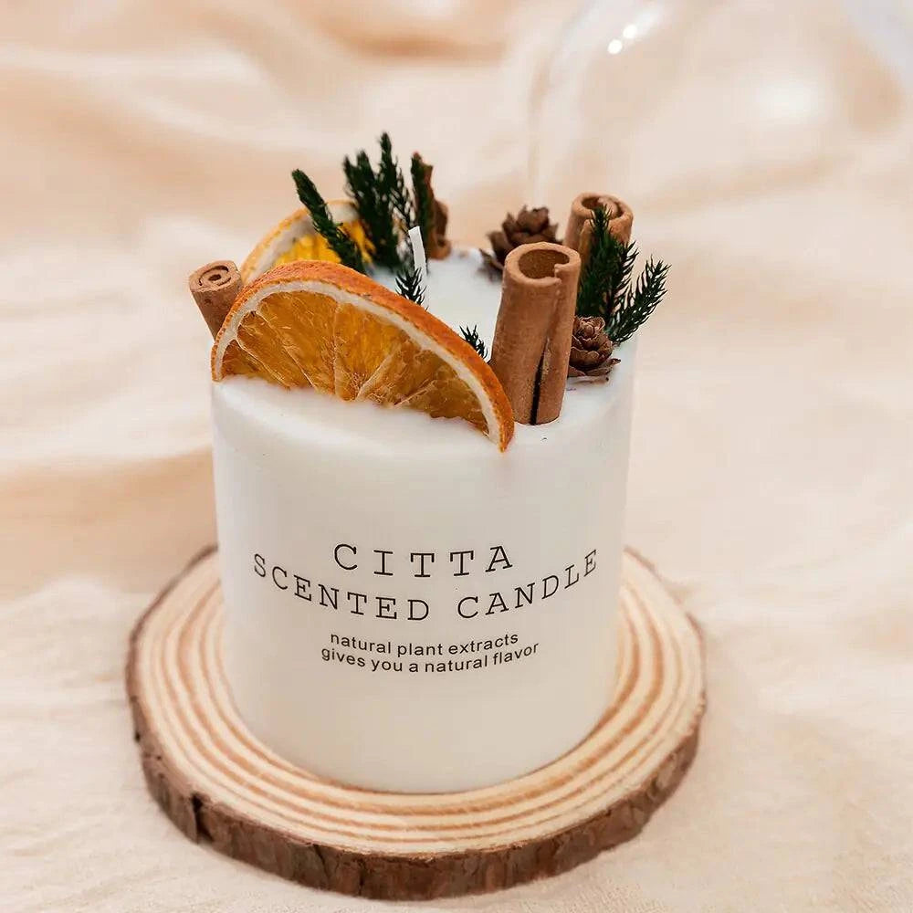Romantic Scented Wax Candle Pillar – Long-Lasting Fragrance & Elegant Home Decor - The Gift Shop