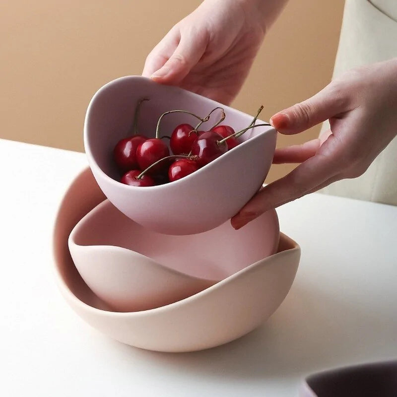 Lotus Ceramic Bowl Dishes And Plates Sets - The Gift Shop