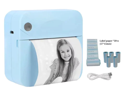 Mini Bluetooth Thermal Printer - Portable Ink-Free Photo & Note Printing - The Gift Shop