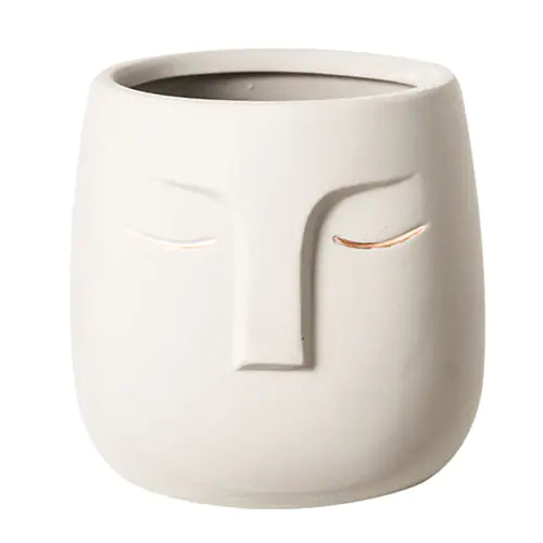 Ceramic Face Vase - The Gift Shop