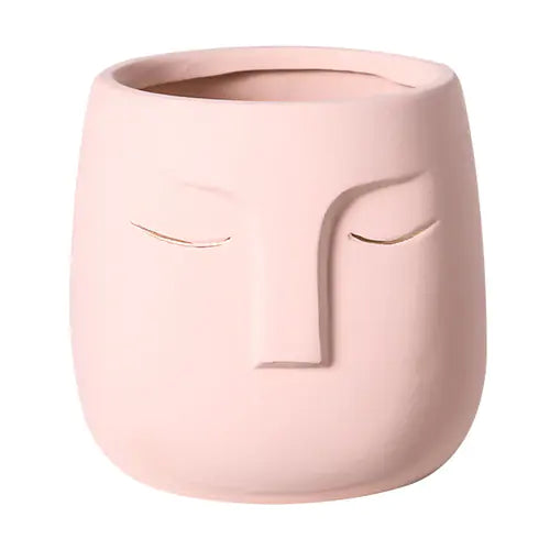 Ceramic Face Vase - The Gift Shop