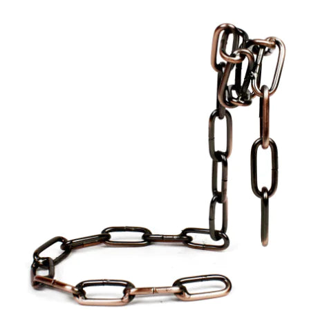 Metal Hanging Suspension Iron Chain Wine Rack - The Gift Shop