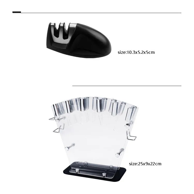 Stainless Steel Kitchen Knives Set - The Gift Shop