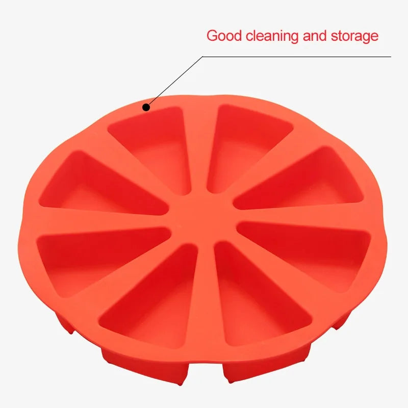 Creative 8-Cavity Silicone Cake Mold DIY Kit – Bake & Decorate with Ease! - The Gift Shop