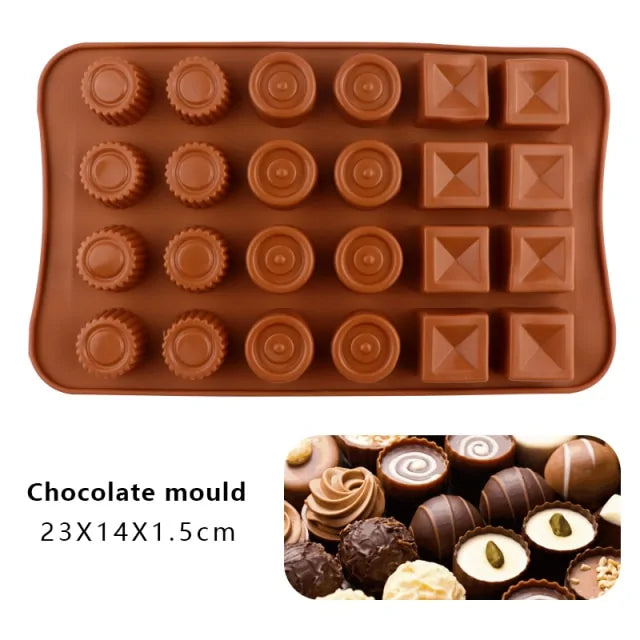 Gummy Bear Jelly & Chocolate Molds - The Gift Shop