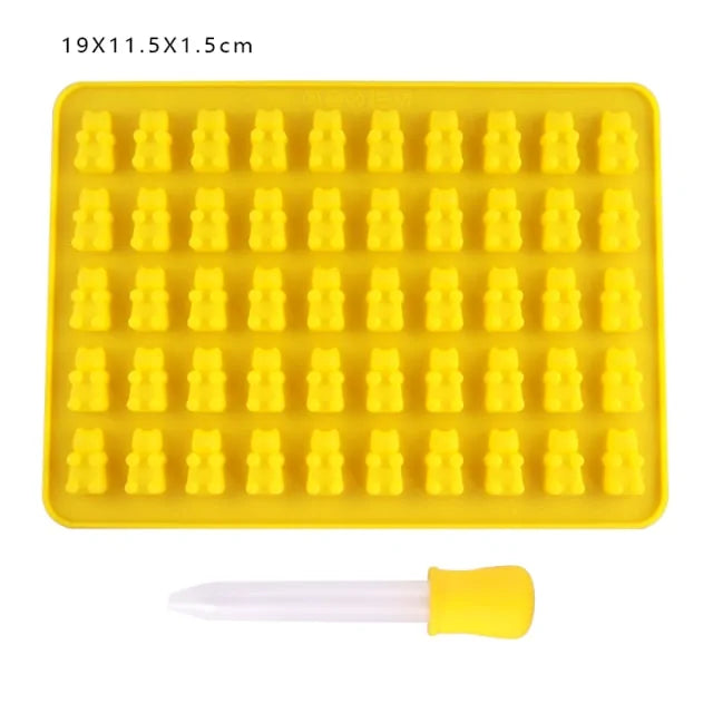 Gummy Bear Jelly & Chocolate Molds - The Gift Shop