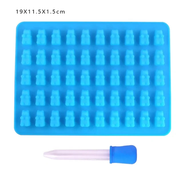 Gummy Bear Jelly & Chocolate Molds - The Gift Shop