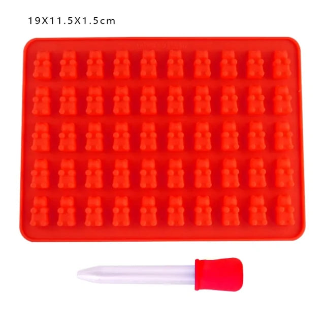 Gummy Bear Jelly & Chocolate Molds - The Gift Shop