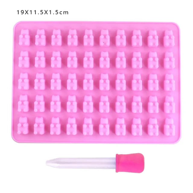Gummy Bear Jelly & Chocolate Molds - The Gift Shop