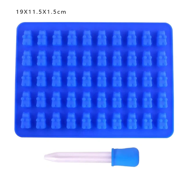 Gummy Bear Jelly & Chocolate Molds - The Gift Shop