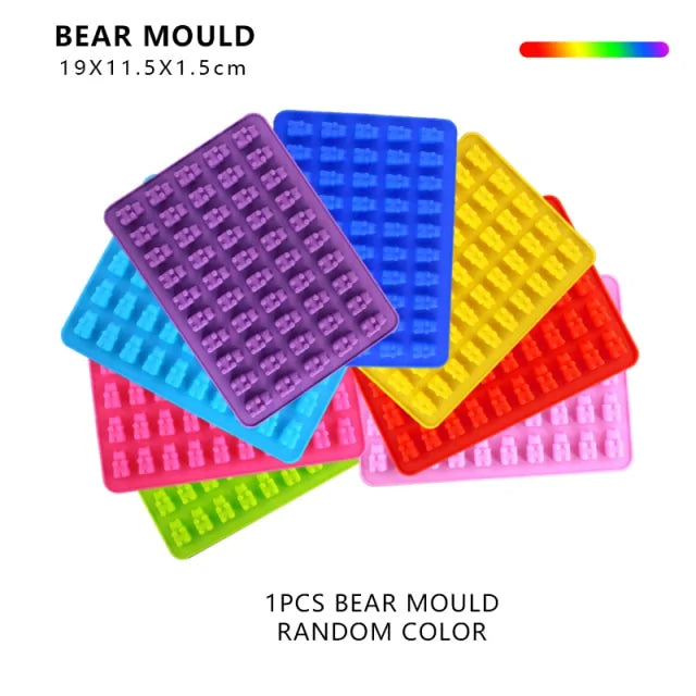 Gummy Bear Jelly & Chocolate Molds - The Gift Shop