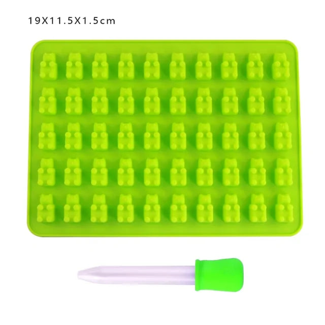 Gummy Bear Jelly & Chocolate Molds - The Gift Shop