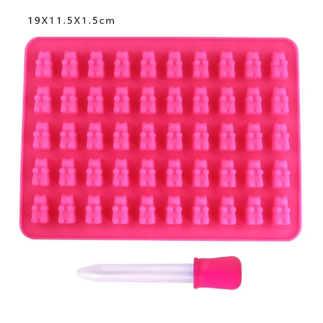 Gummy Bear Jelly & Chocolate Molds - The Gift Shop