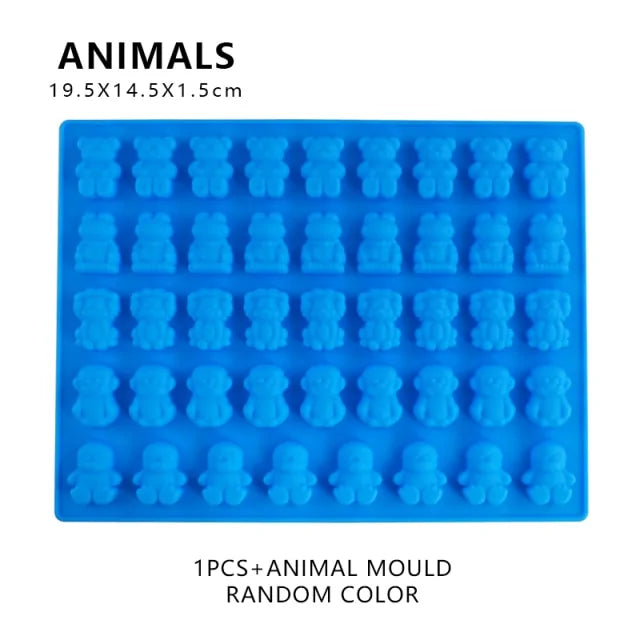 Gummy Bear Jelly & Chocolate Molds - The Gift Shop