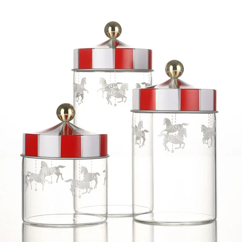 Sealed Can Storage Jars - Glass Kitchen Storage - The Gift Shop