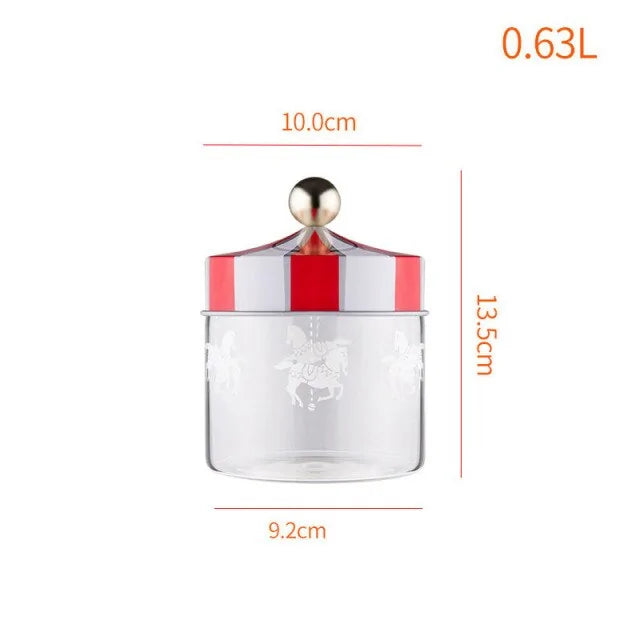 Sealed Can Storage Jars - Glass Kitchen Storage - The Gift Shop