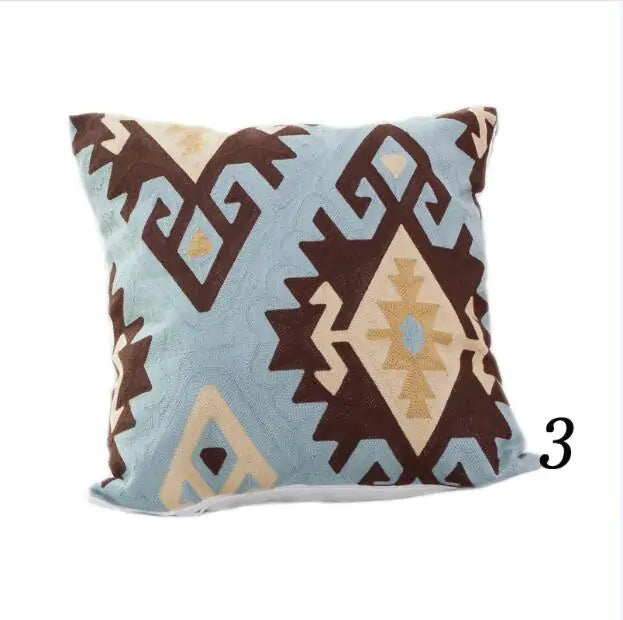 Kilim Pattern Cushion Covers | Stylish and Durable Decorative Pillows - The Gift Shop