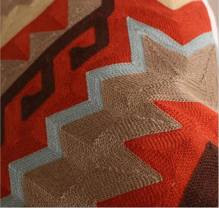 Kilim Pattern Cushion Covers | Stylish and Durable Decorative Pillows - The Gift Shop