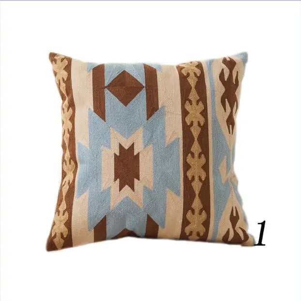 Kilim Pattern Cushion Covers | Stylish and Durable Decorative Pillows - The Gift Shop