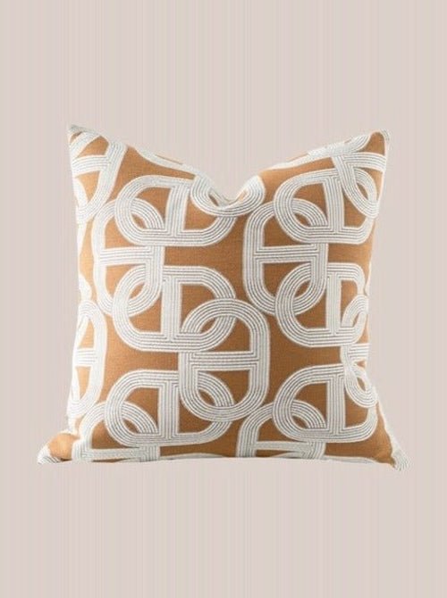 Wildly Chic - Safari Decorative Terracotta Throw Pillowcase – Thoughtful Gift from The Gift Shop UAE