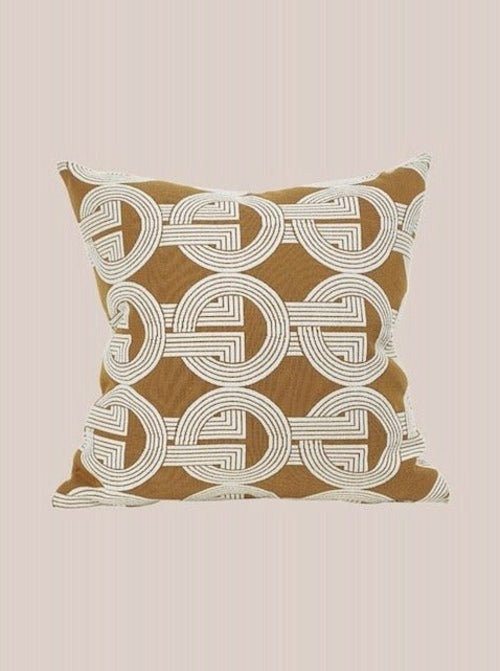 Wildly Chic - Safari Decorative Terracotta Throw Pillowcase – Thoughtful Gift from The Gift Shop UAE