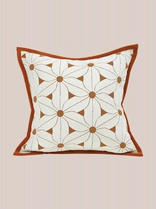 Wildly Chic - Safari Decorative Terracotta Throw Pillowcase – Thoughtful Gift from The Gift Shop UAE