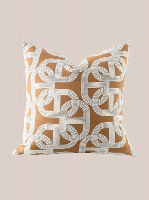 Wildly Chic - Safari Decorative Terracotta Throw Pillowcase - The Gift Shop