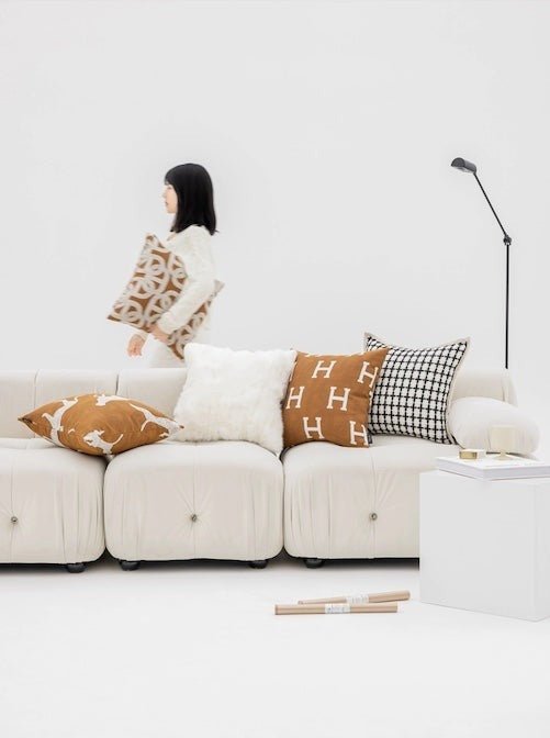 Wildly Chic - Safari Decorative Terracotta Throw Pillowcase - The Gift Shop