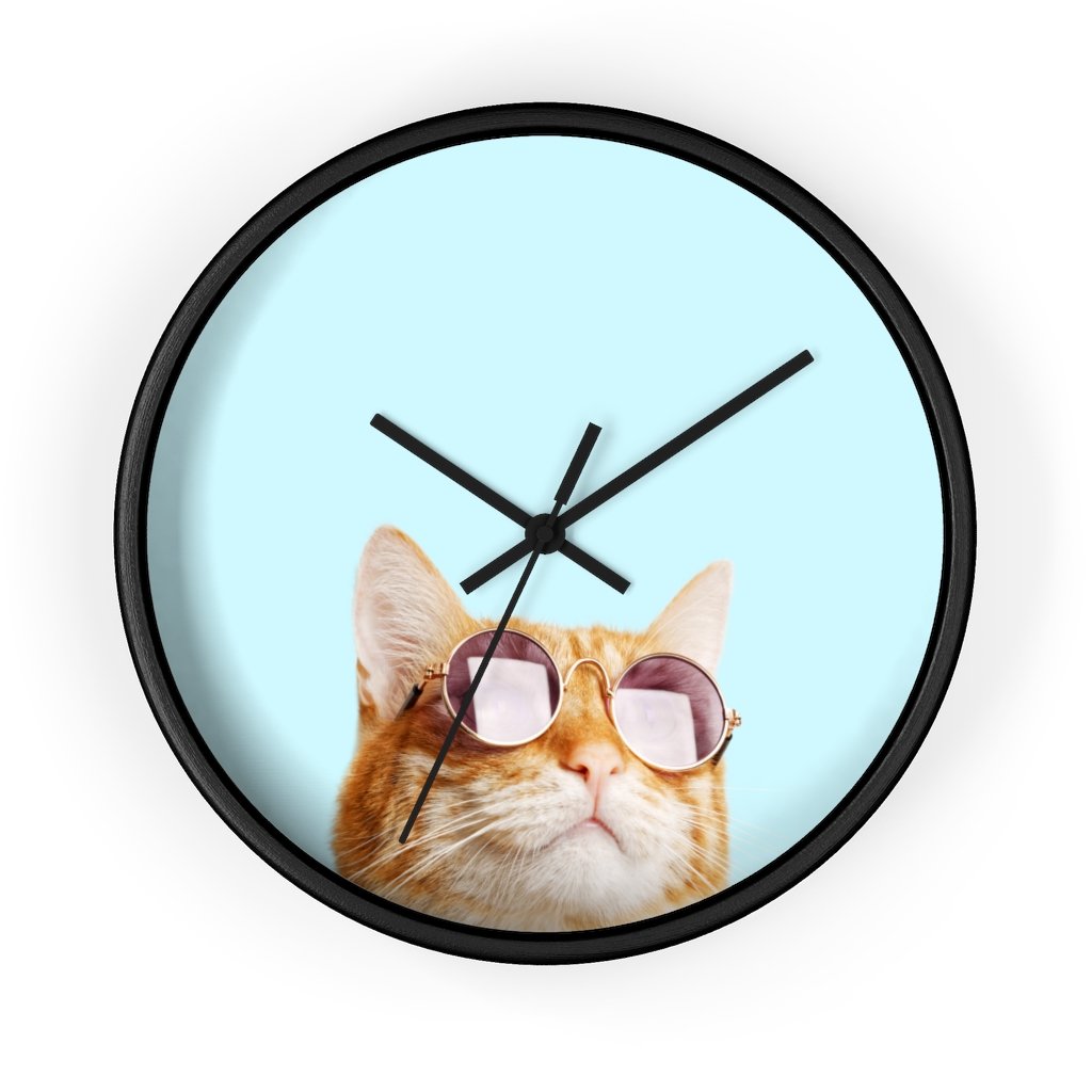 Wall clock - Cat - The Gift Shop