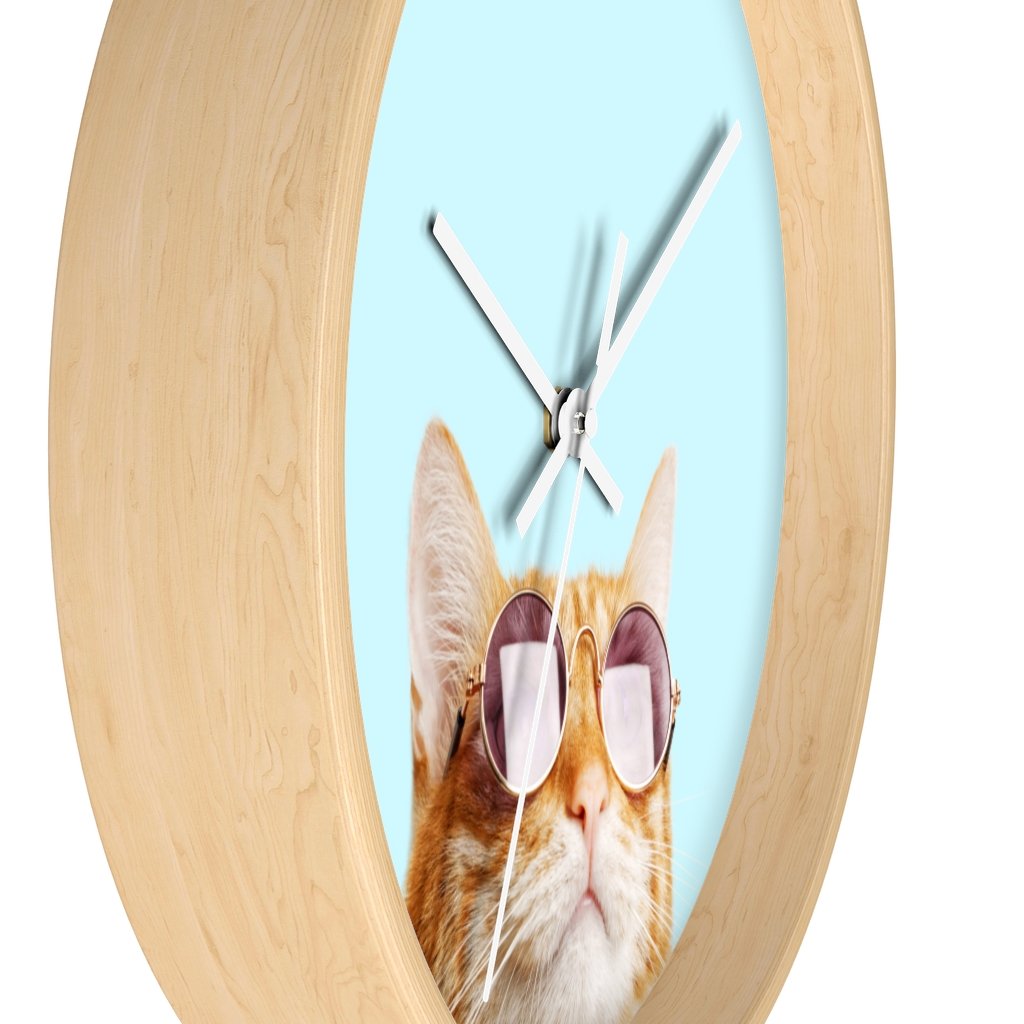 Wall clock - Cat - The Gift Shop
