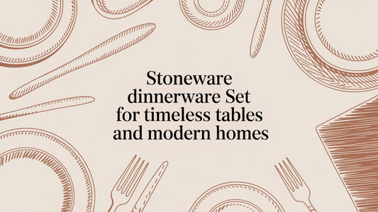 A Guide to Choosing a Stoneware Dinnerware Set for Your Home - The Gift Shop
