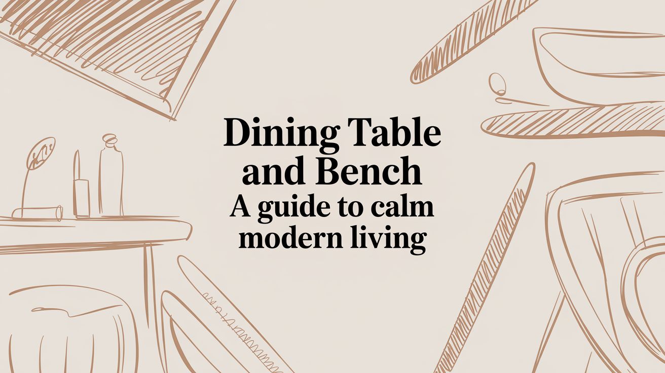 A Guide to the Dining Table and Bench in Modern Living - The Gift Shop
