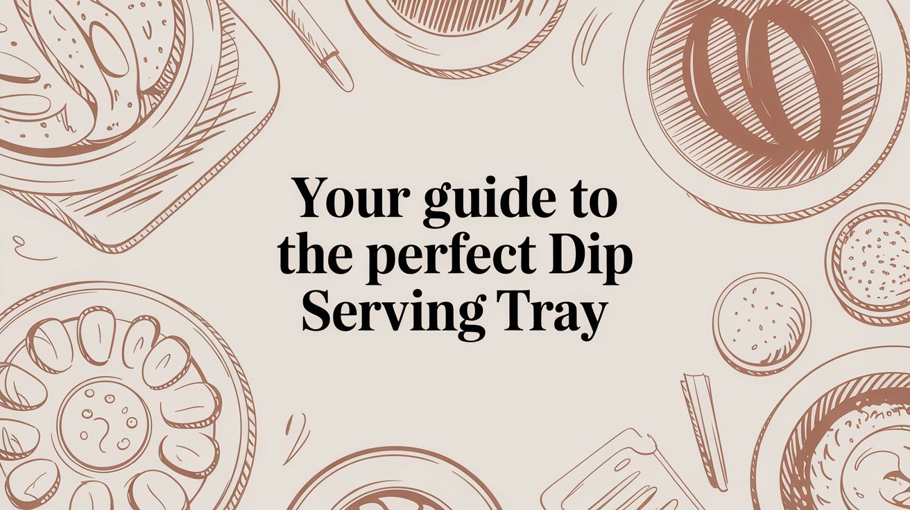A Guide to the Perfect Dip Serving Tray - The Gift Shop