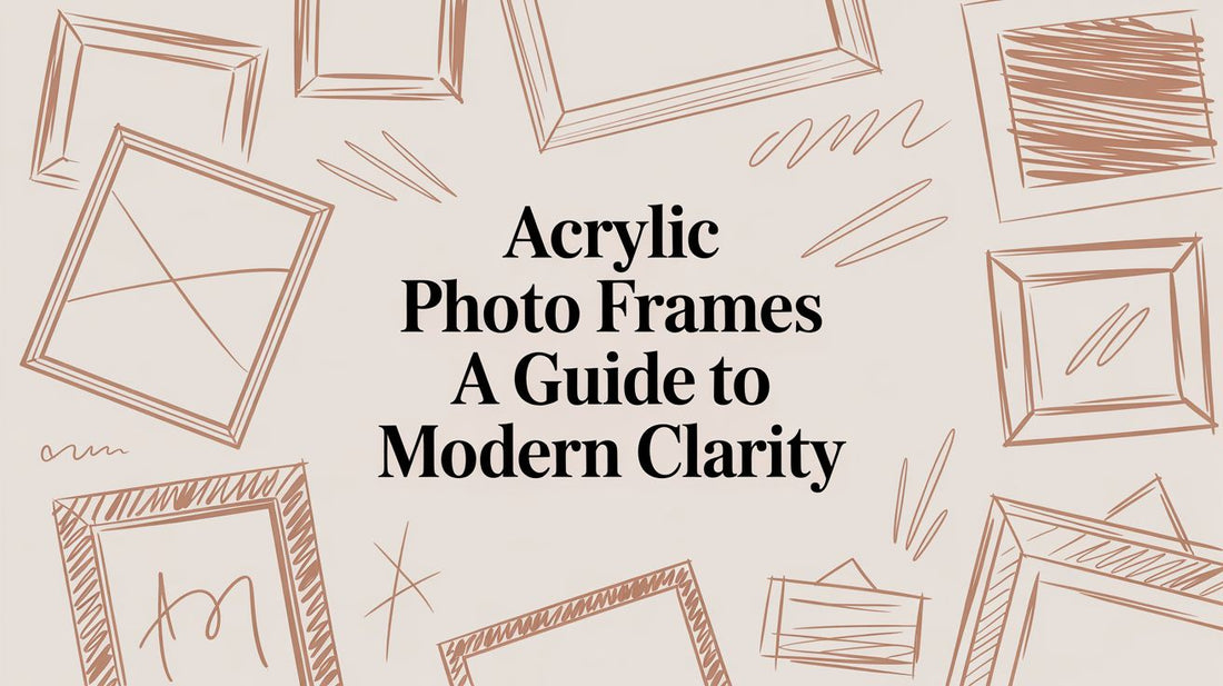 Acrylic Photo Frames: A Guide to Modern Clarity - The Gift Shop