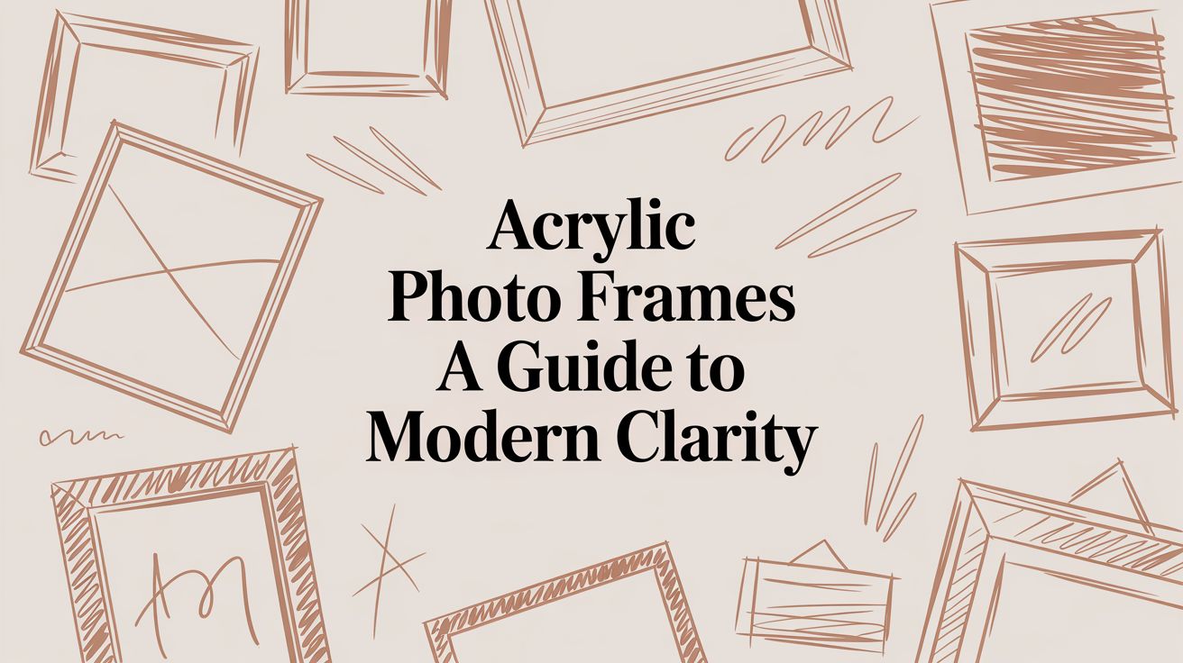 Acrylic Photo Frames: A Guide to Modern Clarity - The Gift Shop