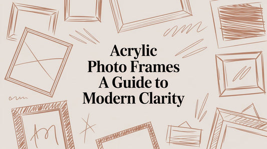 Acrylic Photo Frames: A Guide to Modern Clarity